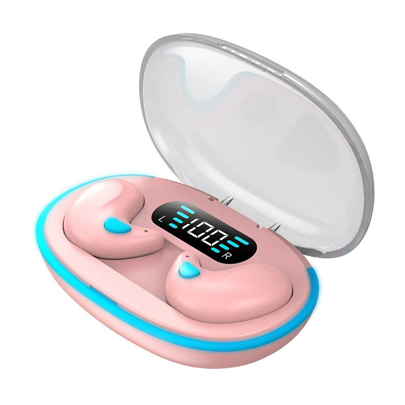 Sleep In-Ear Headphones Wireless Bluetooth 5.3 Mini Earbuds Noise Cancelling USA