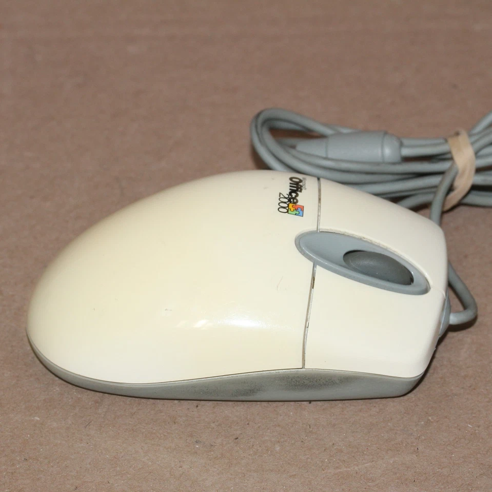 Rare Microsoft Office 2000 Intellimouse Pro Serial PS/2 Mouse Vintage Computing - Image 2 of 4