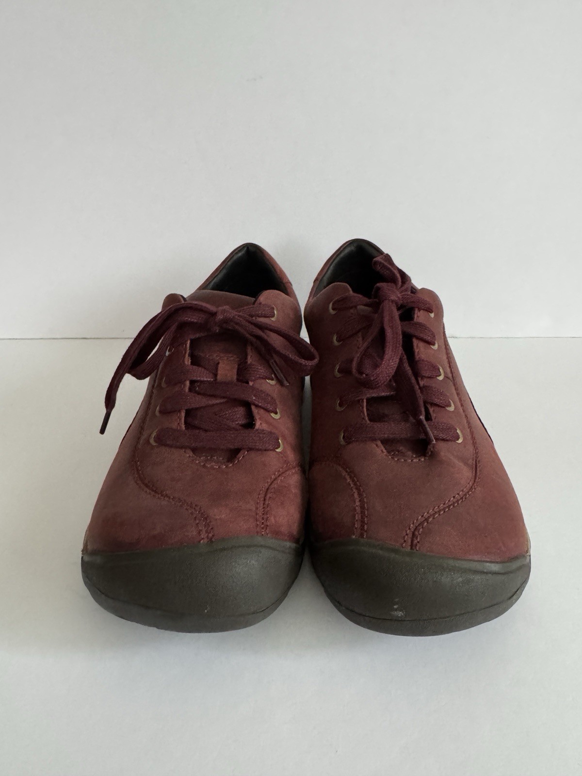 Scarpe stringate rosse Keen donna Presidio taglia 10 sneaker escursionismo casual