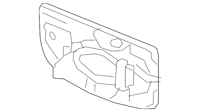 Cristal del espejo para Nissan (P/N 96365-EZ32A)