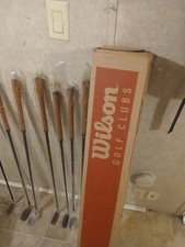 Wilson Dyna-Power Men  s Flex 100 Graphite Iron Set 3-9 and Pitching Wedge RH