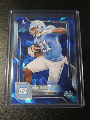 Davion Gause - Bowman University 2025 - UNC Tar Heels - 1st Bowman - Sapphire 