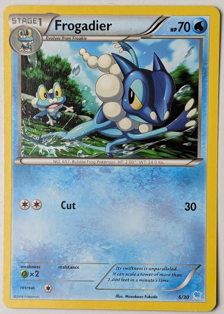 2015 XY - BREAKthrough Frogadier Stage 1/Uncommon #47