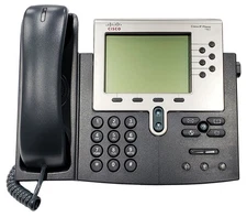 NEW Cisco CP-7962G VOIP PoE Business Phone,Grey w/ Handset, Stand FREE SHIPPING