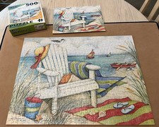 Lang Jigsaw Puzzle 500 Pieces 24"X18"-Just Beachy, Heart Home