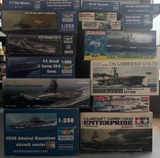 1/350 Plastic Model Ship Collection