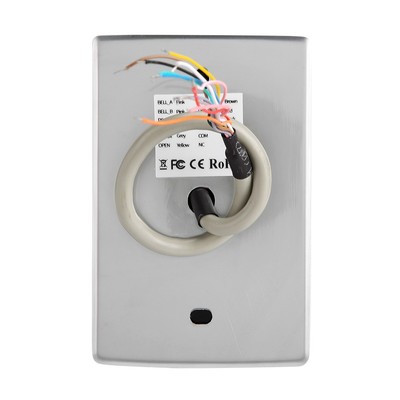 IC T9-W Touch Button Waterproof Metal Card Office Door Access Control Machin Fit