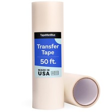 Clear Transfer Tape Vinyl 12 Inch x 50 Ft Roll Decal Letter Craft Application DI