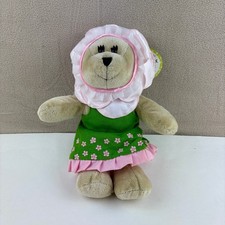 Starbucks Bearista Bear 92nd Edition 2010 Spring Flower Collectible Plush Bear