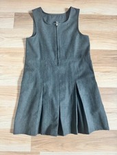 Girls Grey School Uniform Dress