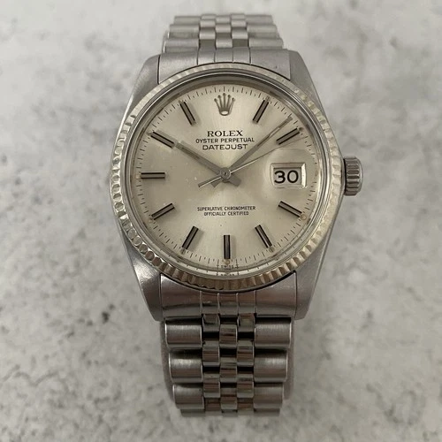 1988 Rolex Datejust Oyster Perpetual 16014 Fluted Bezel - 99p Start - EBAY LIVE