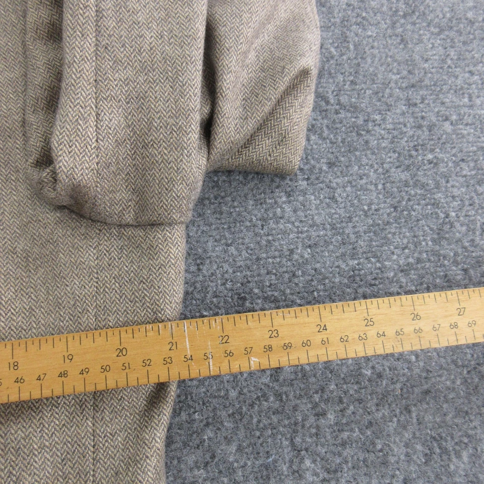 Abrigo deportivo Ermenegildo Zegna para hombre 52R espiga seda cachemir hecho en Italia Foto 4 de 4