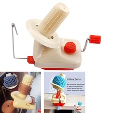 Swift Yarn Fiber String Ball Wool Winder Holder Hand Knitting Machine Manual