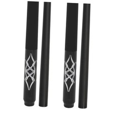 Fiberglass Graphite Composite Billiard Pool Cue Sticks 18oz 19oz Black Set of 2
