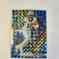 2025 Panini Mosaic Chris Olave New Orleans Saints #92 Prizm Football Card