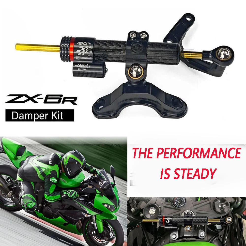 Motorcycle Steering Dampers for Kawasaki Ninja ZX6 for sale | eBay