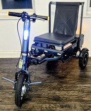 eFOLDi 1.5 Explorer Folding Mobility Scooter Good Condition Travel Plane Holiday