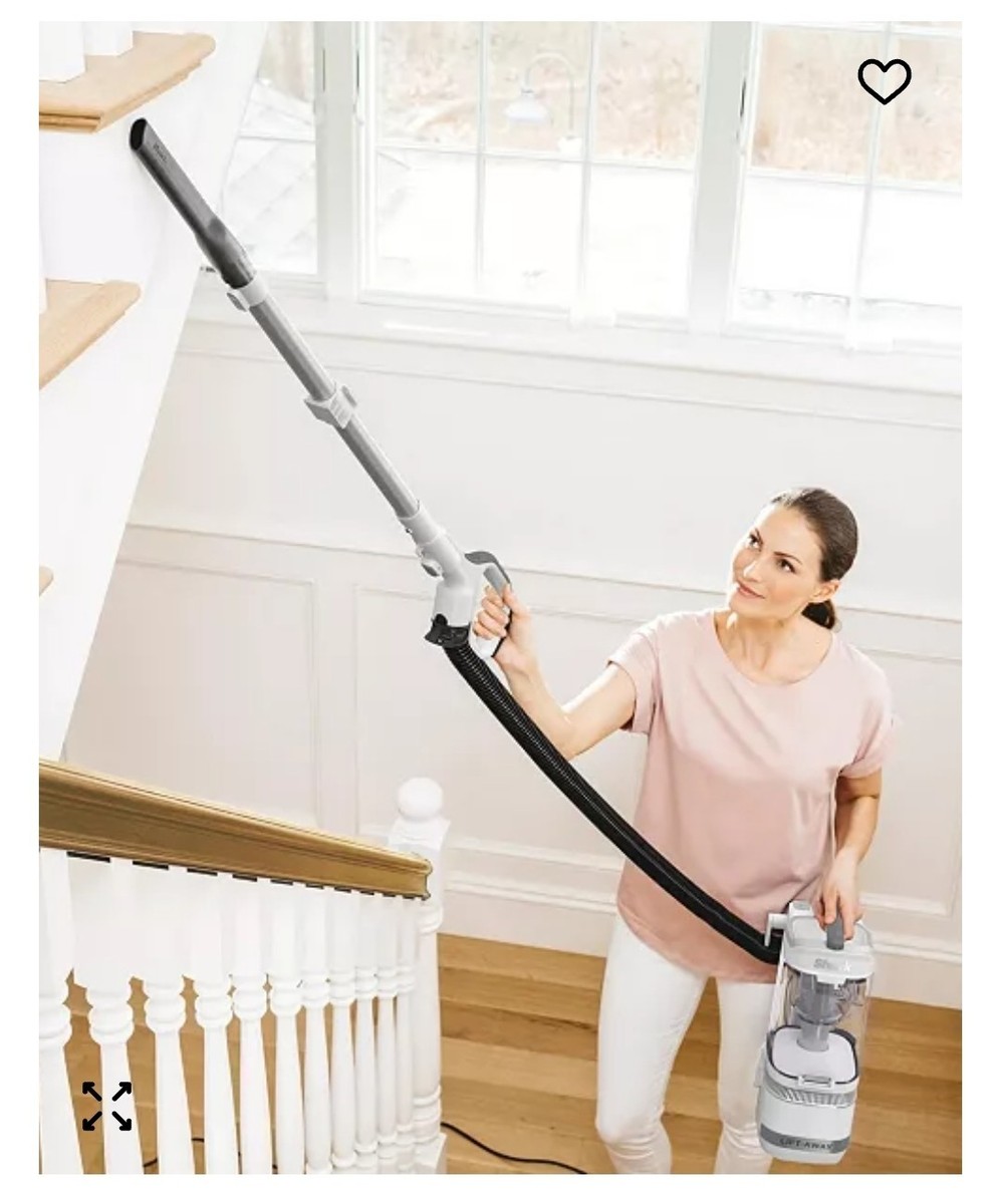 Shark Navigator Lift-Away ADV Upright Vacuum Cleaner - White