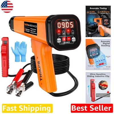 Digital Timing Light 12V Inductive Ignition Gun Tachometer Pro Performance