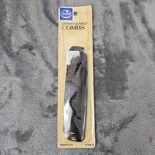 Vintage Goody Unbreakable Combs 2 Pack Black Pocket 126/4 70's/80's Sealed NIP