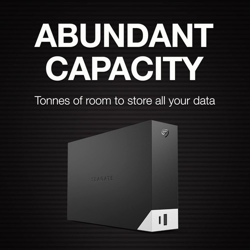 Seagate One Touch Hub, 6 TB, External Hard Drive Desktop HDD – USB-C and USB 3.0 - Afbeelding 8 van 8