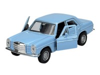 Welly Old Timer MERCEDES-BENZ 220 W114 Blau 1:34 1/34 Die Cast Metal Model Neu