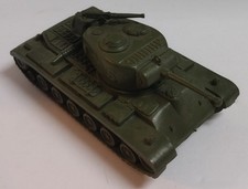 RARE MARX '50s-70s BATTLEFIELD, Tank Battle, Battleground 51 D.Green Tank