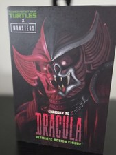 NECA Teenage Mutant Ninja Turtles Shredder as Crimson Dracula NEW Wear on Box