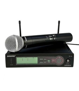 美品 SHURE シュア ワイヤレスレシーバー SLX4 シュアー Shure SLX4 Wireless Receiver with Antennas and Power