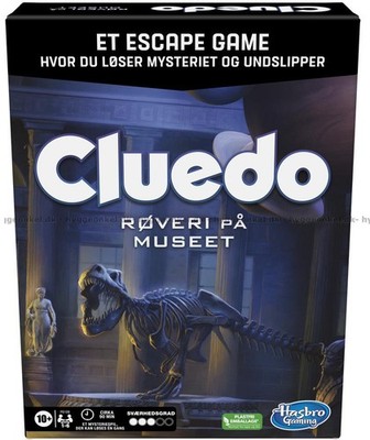 Cluedo Clue Board Game Robbery at the Museum, Clue Escape Room Game, Cooperative