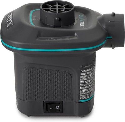 NEW- Intex Quick Fill Electric Air Pump 110-120V AC Inflates & Deflates Mattress