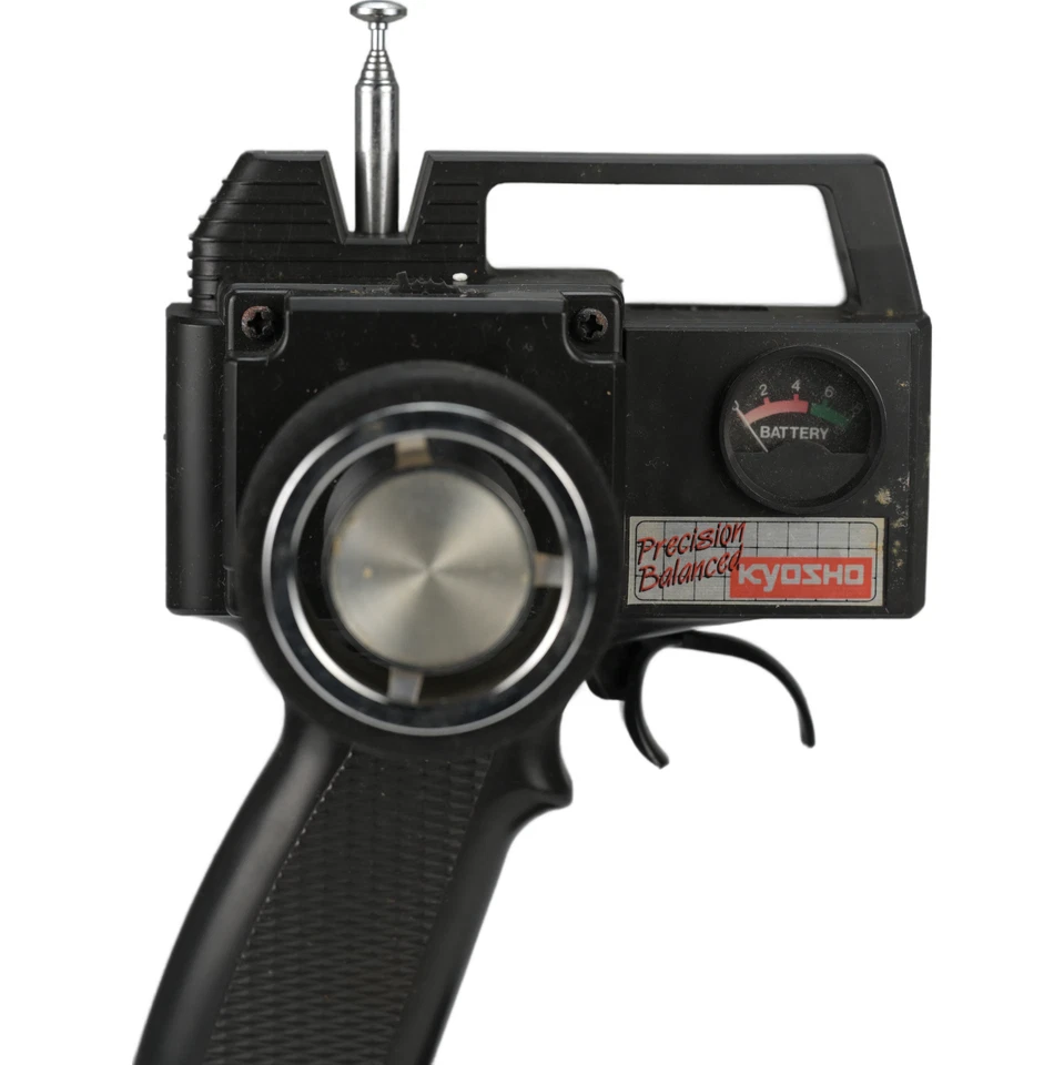 Transmissor de controle remoto KYOSHO Pulsar Pro 2000 75.470 MHz não testado, sem bateria - Imagem 2 de 4