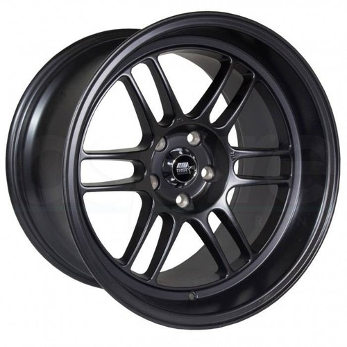 One 16x7 MST Suzuka 4x100/4x114.3 40 Matte Black Wheel Rim 73.1 - Picture 1 of 3