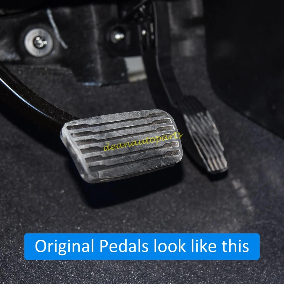 2x Gas Brake Pedal Cover For 2020+ Chevrolet Silverado GMC Sierra 1500 2500 3500 - Image 2 of 4