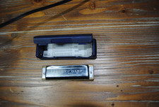 HOHNER 532/20 MS -C. BLUES HARP M533086 GERMANY HARMONICA