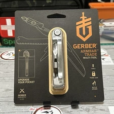 Gerber Armbar Trade Multi-Tool 2.5" Stainless Steel Blade 8 Functions ( Silver )