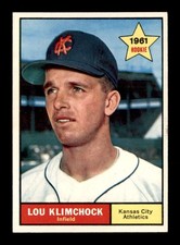 1961 Topps #462 Lou Klimchock   NM/NM+ X2677416