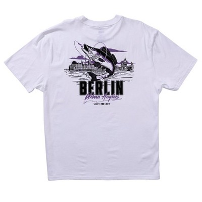 SALTY CREW BERLIN URBAN ANGLERS TEE WHITE