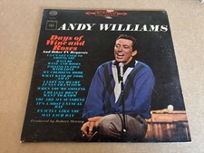 Andy Williams Days of Wine and Roses and Other TV Requests Columbia VINYL LP