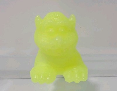 My Pet Monster Rark Carl's Jr KO Yellow GID!! Apprx 3''