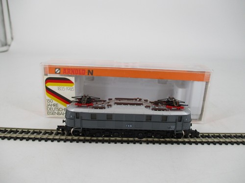 Locomotora eléctrica Arnold escala N 2415 BR E 18 08 de la DRB analógica en embalaje original | Condition: Gebraucht