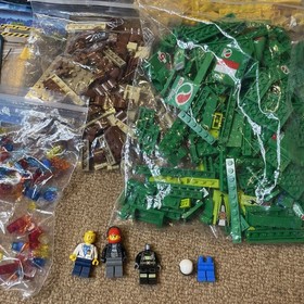 Huge Lot Of 2010s Lego City Incomplete Bulk Parts Pieces & Manuals 60080 60025