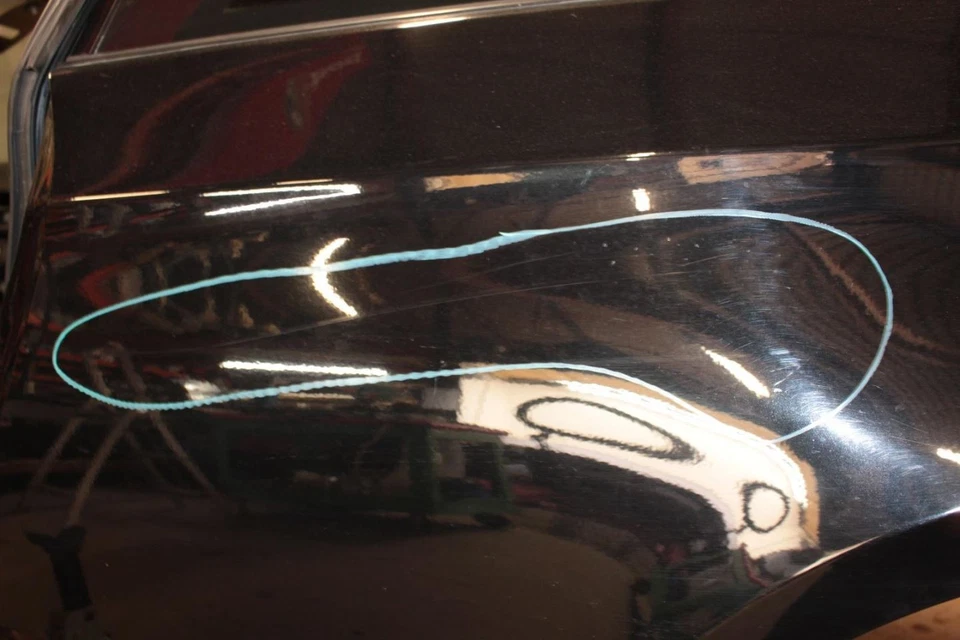 08-13 Conjunto de panel cuarto trasero izquierdo conductor BMW M3 4,0 L  Foto 2 de 4