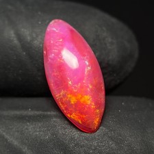 Natural Pink Ethiopian Opal Cabochon 1.60 Cts AAA Welo Fire Opal Loose Gemstone