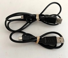Genuine GoPro Mini B USB Charging Cable Set of 2 1.6  3 ft 
