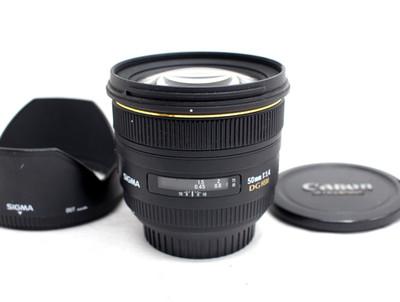 Sigma 50mm F1.4 DG EX HSM Prime Lens - Very Good Cond.