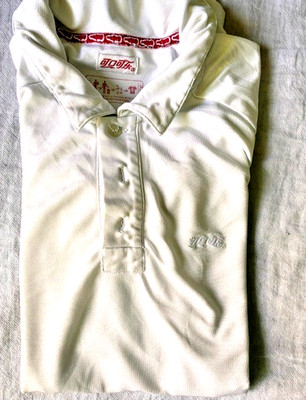 Coca-Cola Shirt Original 2008 Bejing Olympics weiss, Gr. XL, guter Zustand
