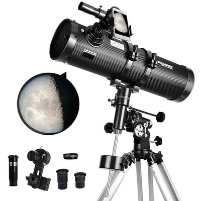 Telescope 130EQ Newtonian Reflector Telescopes for Adults, Professional Telescop