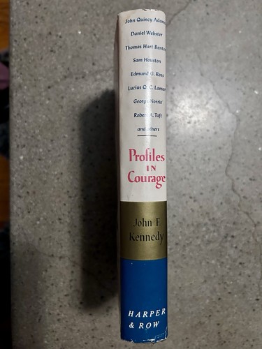 PROFILES IN COURAGE by John F. Kennedy (Inaugural Edition, 1961, Hardcover VG) - Picture 3 of 10