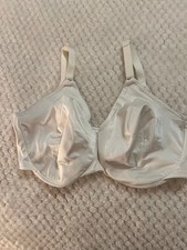 BALI White Stretch Underwire Soft Cup Side Lift Bra 36DD  3474  GUC